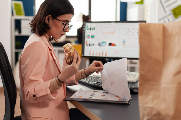 Livraison de repas et de collations au bureau